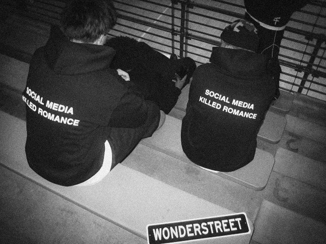 SOCIAL MEDIA KILLED ROMANCE HOODIE