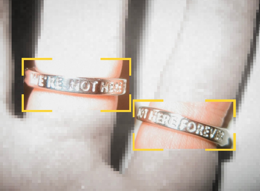 “FOREVER” RING